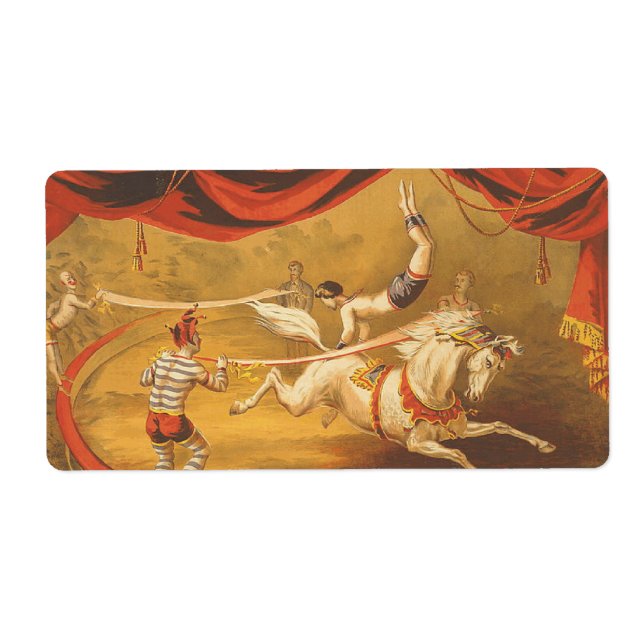 Etiqueta Lei relativa ao Circus do TEE (Frente)