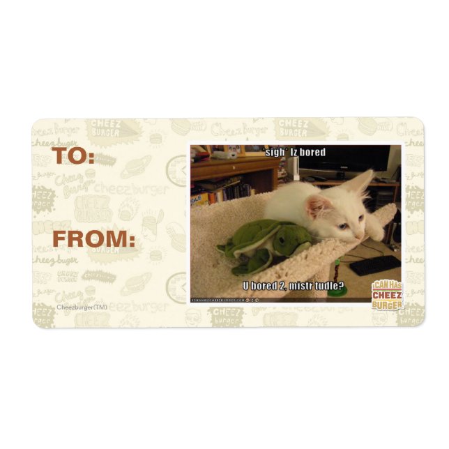 Etiqueta Leve. Iz entediado (Frente)