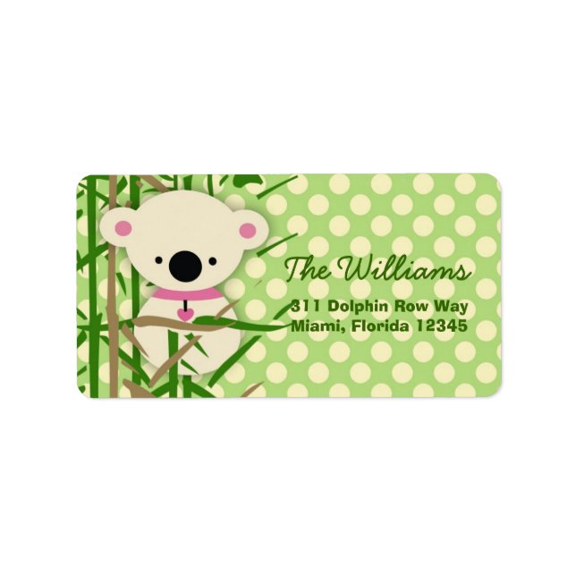 Etiqueta LGC | Koala Kutie (Frente)