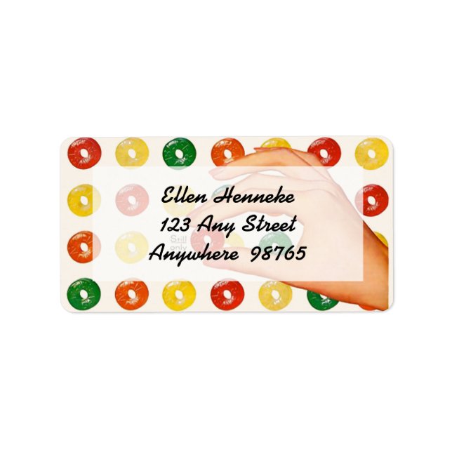 Etiqueta Lifesavers (Frente)