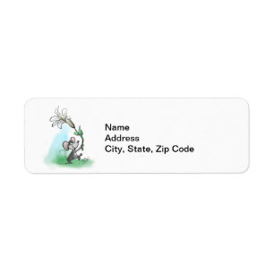 Etiqueta Lily Páscoa de Moe