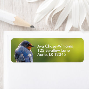 Etiqueta Linda Barrona Swallow