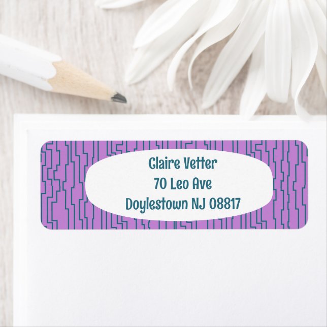 Etiqueta Linhas do Circuito Teal (Insitu)