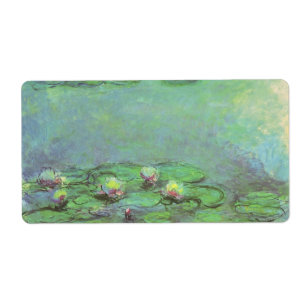 Etiqueta Lírios de Claude Monet, Impressionismo venenoso