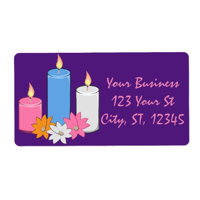 Etiqueta Lit Flowers Thunder_Cove (Frente)