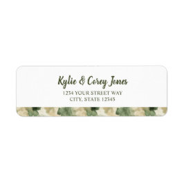 Etiqueta Little Hunter DuckHunting Camo Boy Baby Shower