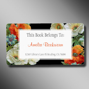 Etiqueta Livro Personalizado Pertence Aos Rótulos De Corlhõ