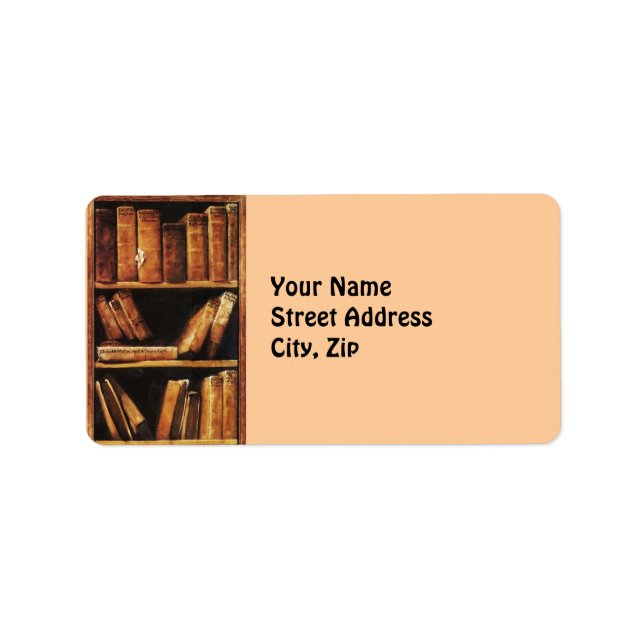 Etiqueta Livros (Frente)