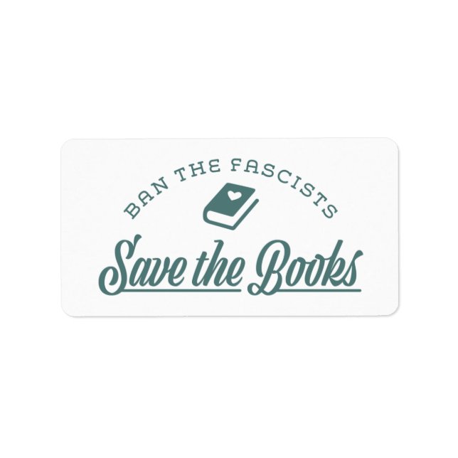 Etiqueta Livros Banidos (Frente)