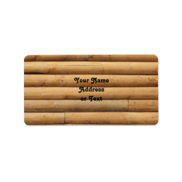 Etiqueta  Log Cabin Siding 