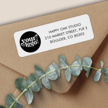 Logotipo Comercial Personalizado Endereço de Devol