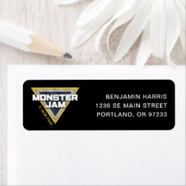 Etiqueta Logotipo da Monster Jam