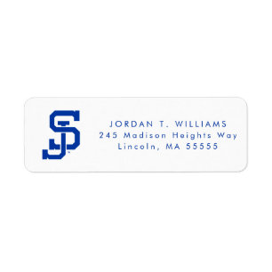 Etiqueta Logotipo de SJ Spartans