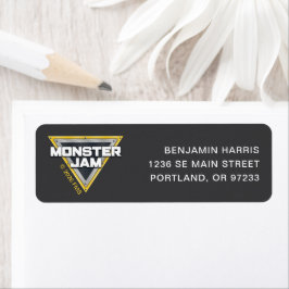 Etiqueta Logotipo do Monster Jam