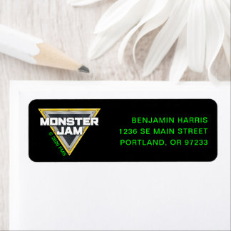 Etiqueta Logotipo do Monster Jam