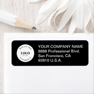 Etiqueta Logotipo empresarial Personalizado Profissional Co