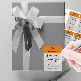 Etiqueta Logotipo Personalizado Algo Especial para Placa de