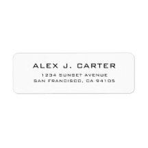 Logotipo Personalizado de Endereço de Devolução pa
