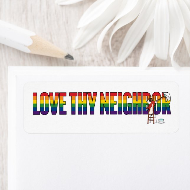 Etiqueta Love Thy Neighbor (Insitu)