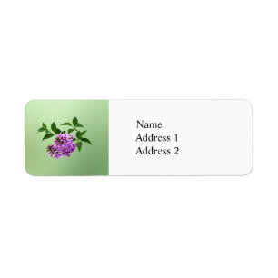 Etiqueta Lovely Lilacs
