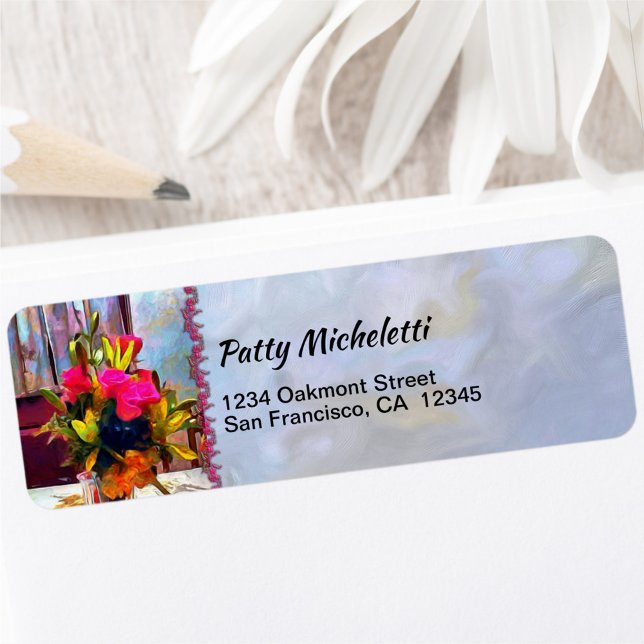 Etiqueta Love's Flowers PM0001 Address (Criador carregado)