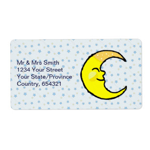 Etiqueta Lua & estrelas