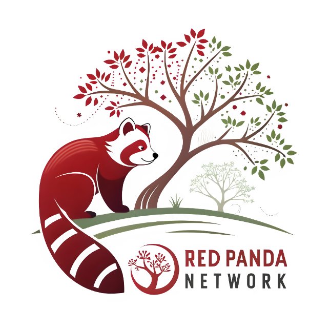Etiqueta Luxo Listras Pretas e Brancas com Acento  (Red panda tee Shirt )