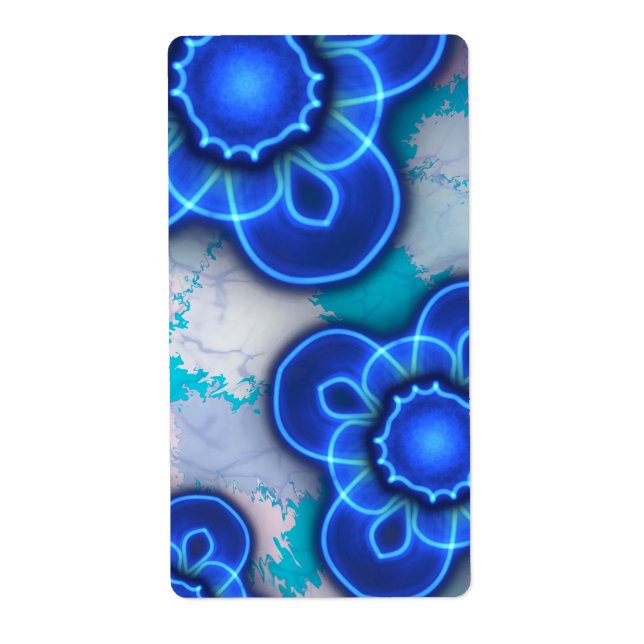 Etiqueta Luz azul (Frente)