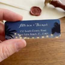 Luzes de String de Palm Sunset