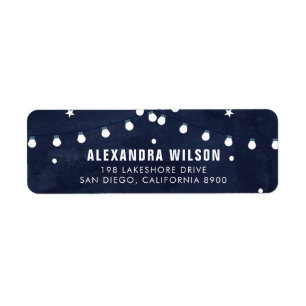 Etiqueta Luzes Rustic Starry Night String