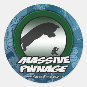 Etiqueta maciça de Pwnage