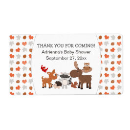 Etiqueta Madeira Frasco de água animal ou rótulos de favor