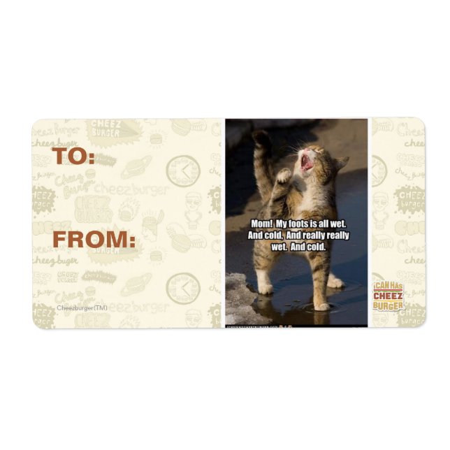 Etiqueta Mãe! (Frente)