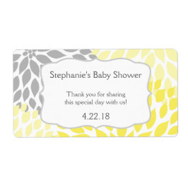 Etiqueta Mãe Amarela Favor Do Frasco De Água