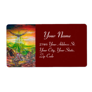 ETIQUETA MAGIC DUEL ENTRE BRADAMANT E NEGROMANCER