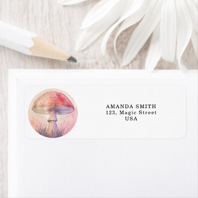 Etiqueta Magic Fly agaric (Insitu)