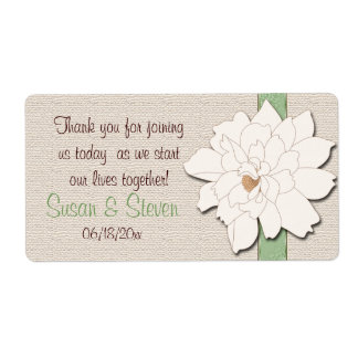 Etiqueta Magnolia Dreams Favor Sticker