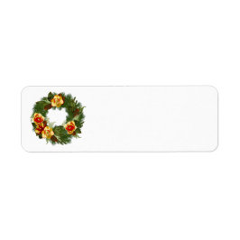 Etiqueta Magnolia Wreath Address Labels