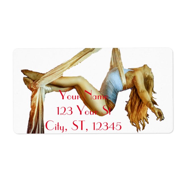 Etiqueta Malhação aérea de ioga Thunder_Cove (Frente)