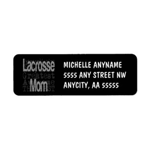 Etiqueta Mamã do Lacrosse Extraordinaire