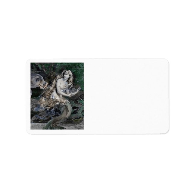 Etiqueta Manatee encontra sereia (Frente)