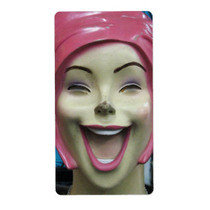 Etiqueta Mannequin Ridículo Bravo Rapariga do Vale