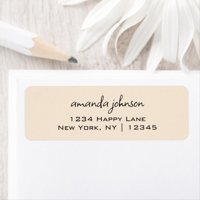 Etiqueta Mão Profissional Simples Básica Mínima Acondiciona (Insitu)