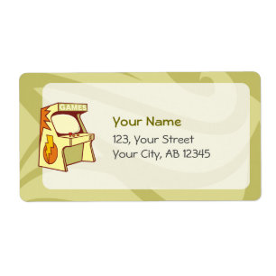 Etiqueta Máquina de Arcade