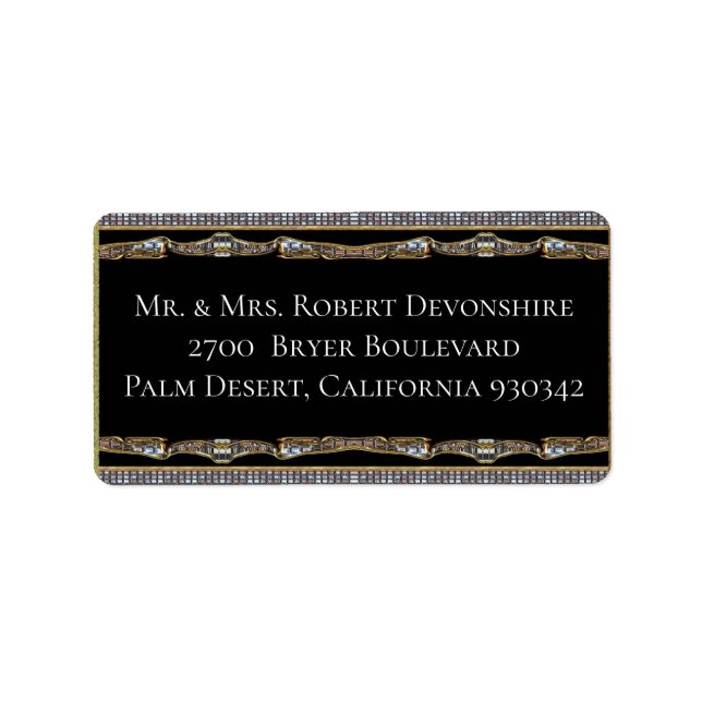 Etiqueta Marchaven - Único Elegante (Frente)