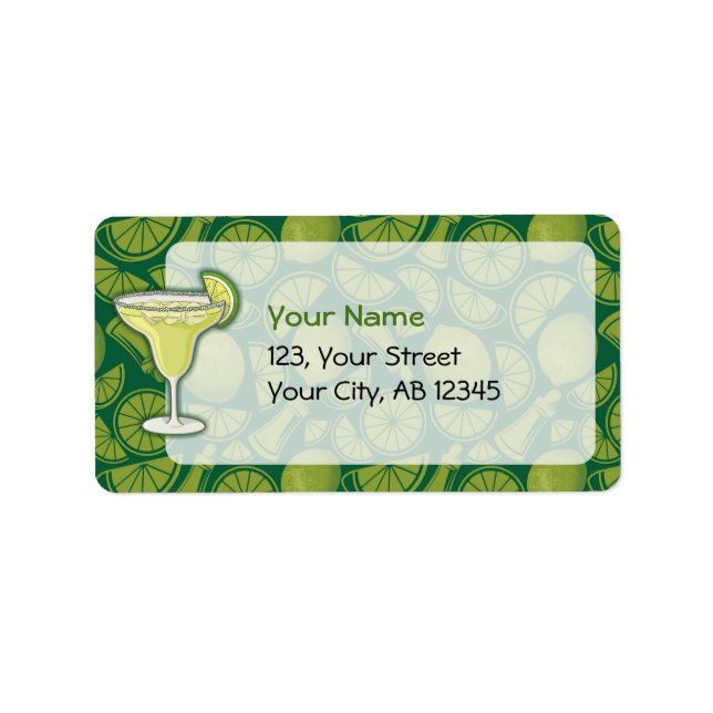 Etiqueta Margarita (Frente)