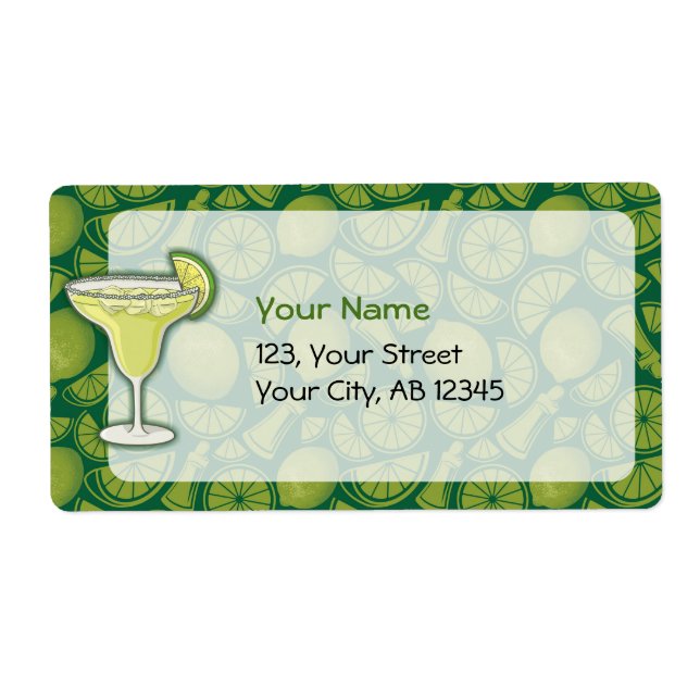 Etiqueta Margarita (Frente)