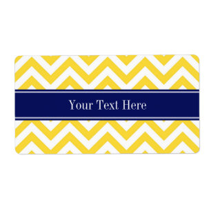 Etiqueta Marinho LG Chevron Branco do ananás branco do anan