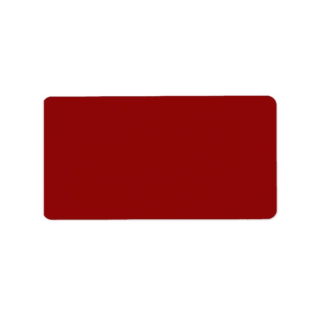 Etiqueta Marrom vermelho (Frente)