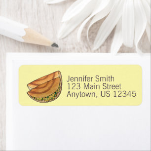 Etiqueta Masala Dosas Indian Comida Cuisine Restaurante Che